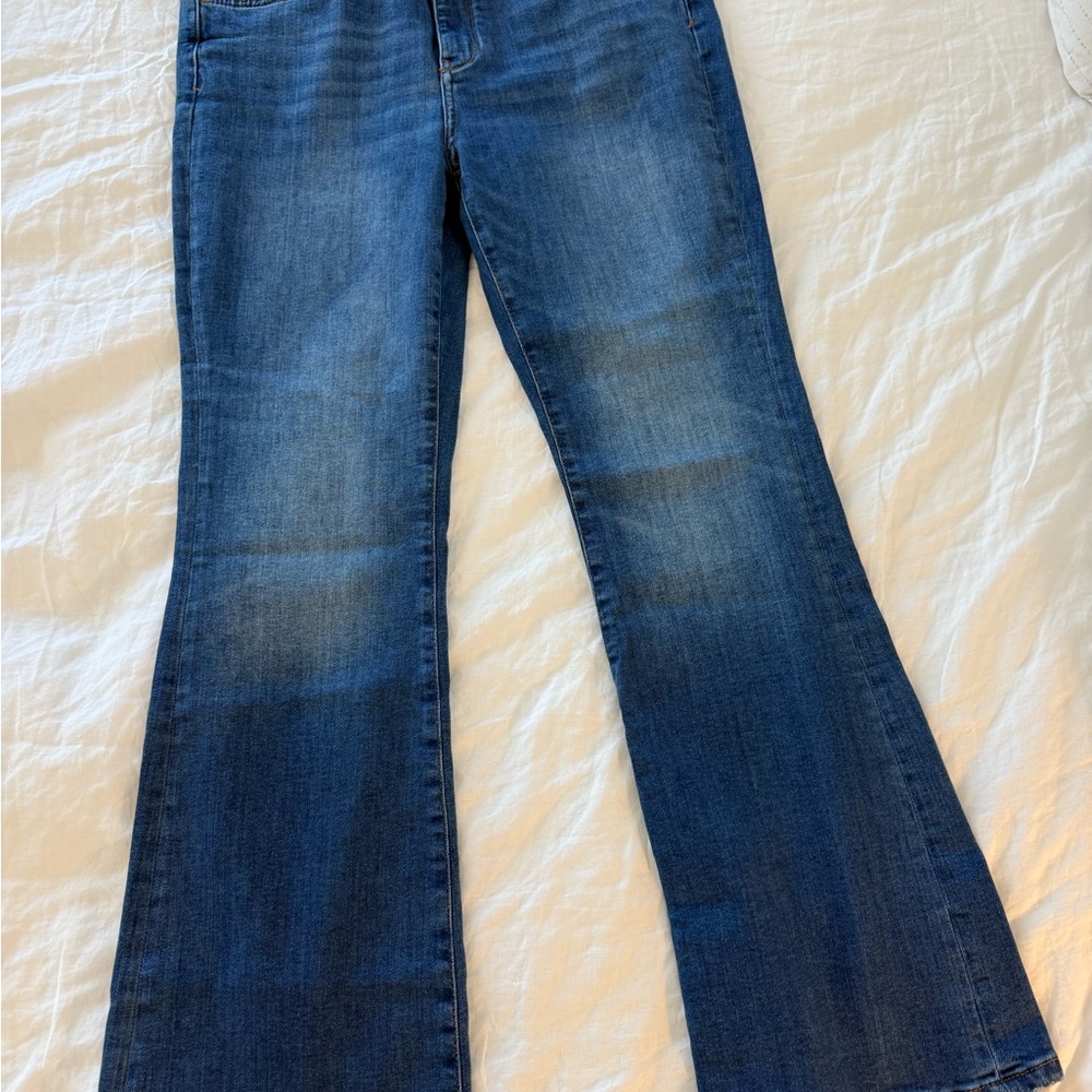 Pilcro Medium Wash Blue Boot Cut Women's Jeans, sz 32